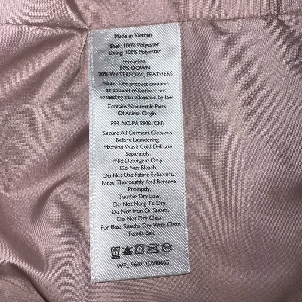 Eddie Bauer Women’s Microlight Down Jacket – Colorblock Pink & Red, Size Large - Picture 10 of 10